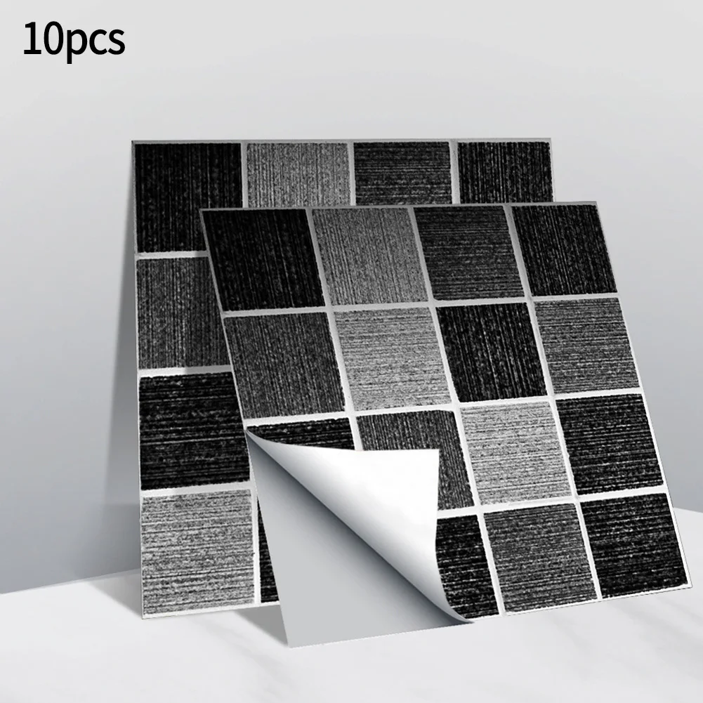 Wall Tiles Wall Stickers Waterproof 10*10cm 10pcs Backsplashes For Bathroom For Kitchen Mosaic Oilproof Stickers
Wall Tiles Wall Stickers Waterproof 10*10cm 10pcs Backsplashes For Bathroom For Kitchen Mosaic Oilproof Stickers