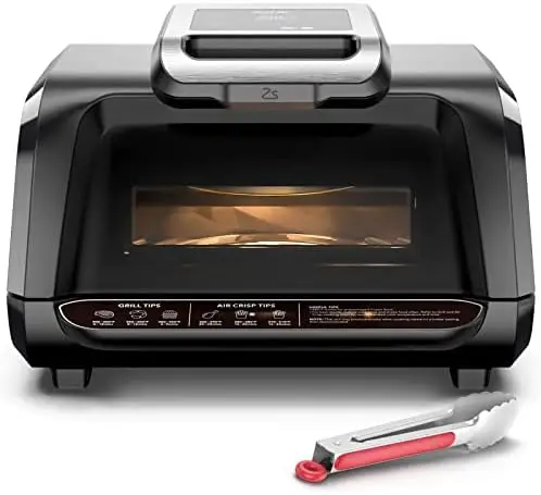 Grill Smokeless, 7-in-1 Air Fryer Grill with Adjustable Temperature to 450°F, Grill with Viewing Window, Removable Nonstick Gr
Grill Smokeless, 7-in-1 Air Fryer Grill with Adjustable Temperature to 450°F, Grill with Viewing Window, Removable Nonstick Gr