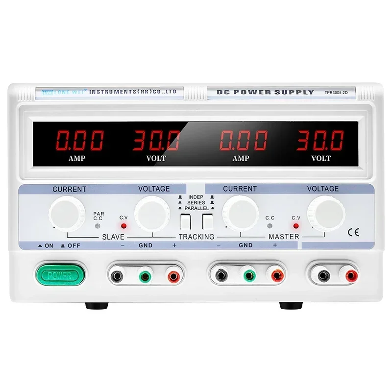 Tpr3005-2d 3002 3003 30 V5a3a2a Регулируемый двойной цифровой дисплей стабилизированный источник питания постоянного тока
Tpr3005-2d 3002 3003 30 V5a3a2a Регулируемый двойной цифровой дисплей стабилизированный источник питания постоянного тока