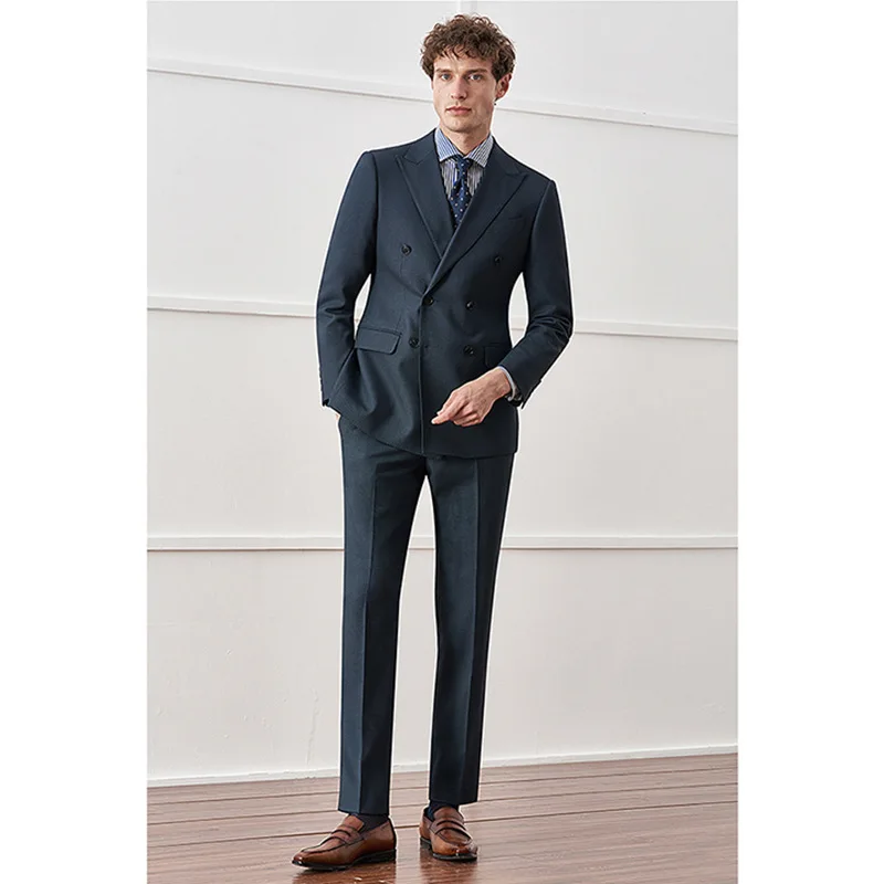 

K-Men's British style flax suit coat men's casual small suit loose suits