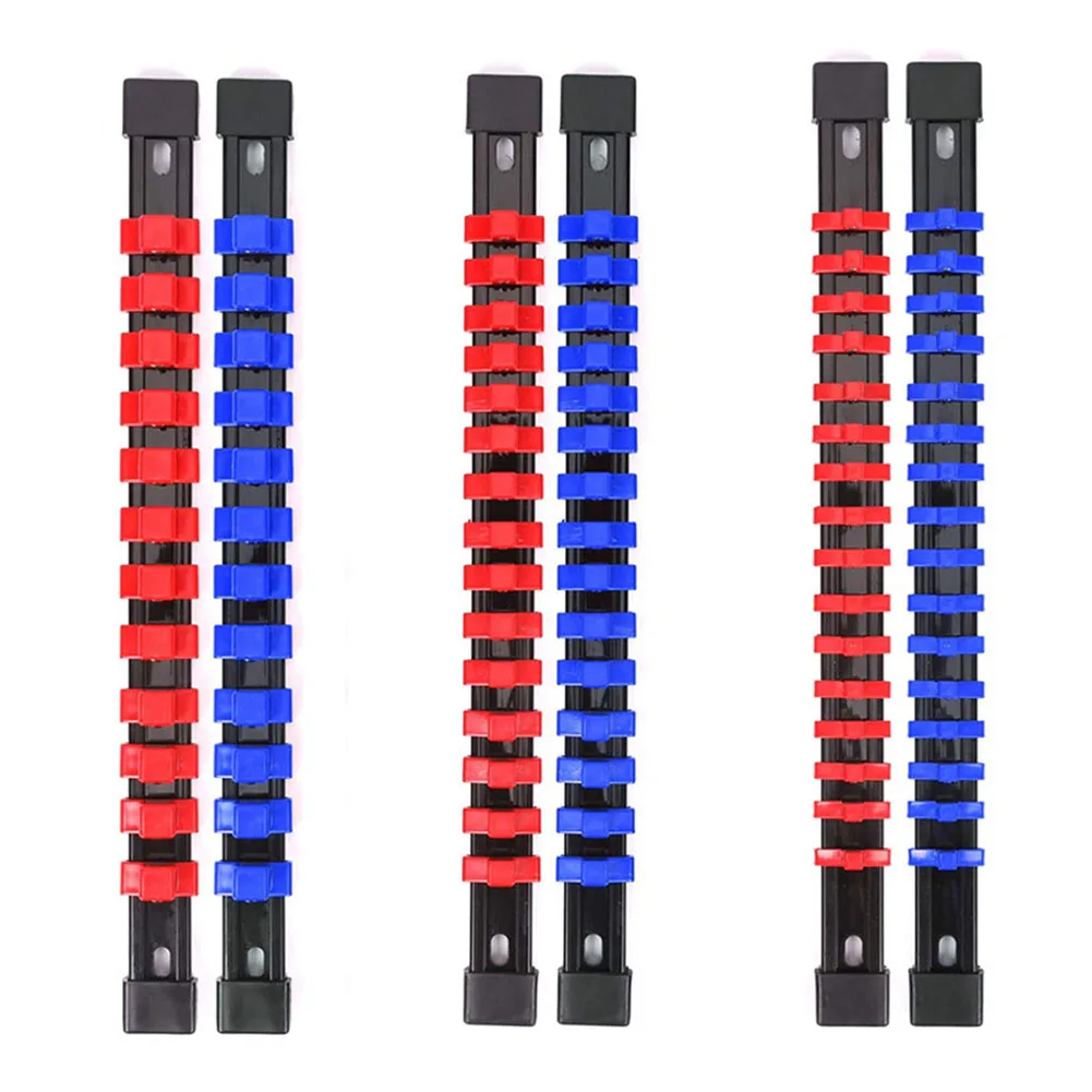 6PCS Plastic Socket Wrenchs Holder 1/4" 3/8" 1/2" Organizer Drive Socket Holder Storage Mountable Sliding Rail Clips
6PCS Plastic Socket Wrenchs Holder 1/4" 3/8" 1/2" Organizer Drive Socket Holder Storage Mountable Sliding Rail Clips