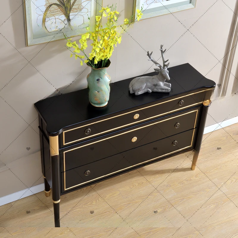 American-Style Solid Wood Modern Minimalist Door Entrance Cabinet Sideboard Cabinet
American-Style Solid Wood Modern Minimalist Door Entrance Cabinet Sideboard Cabinet