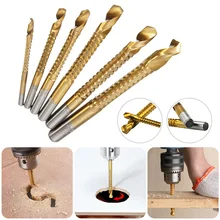 6PCS 3-8mm Titanium Coated HSS Drill Bit Tool Set Sawtooth Bit Wood Metal Plastic Hole Grooving Kit Woodworking Tools
6PCS 3-8mm Titanium Coated HSS Drill Bit Tool Set Sawtooth Bit Wood Metal Plastic Hole Grooving Kit Woodworking Tools