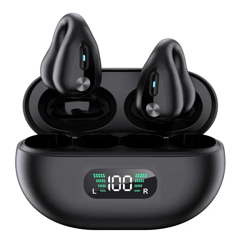 

Earbuds Gaming Headset PK Sound Earcuffs Bluetooth Earphones Earring Wireless Headphones Sports HiFi Bass Ear Clip TWS