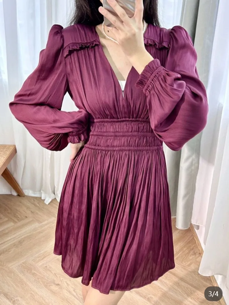 Original Boutique Pitaya Red Sleeves V Neck Shirring Waisted Mini Dress Size 34-42 
Original Boutique Pitaya Red Sleeves V Neck Shirring Waisted Mini Dress Size 34-42