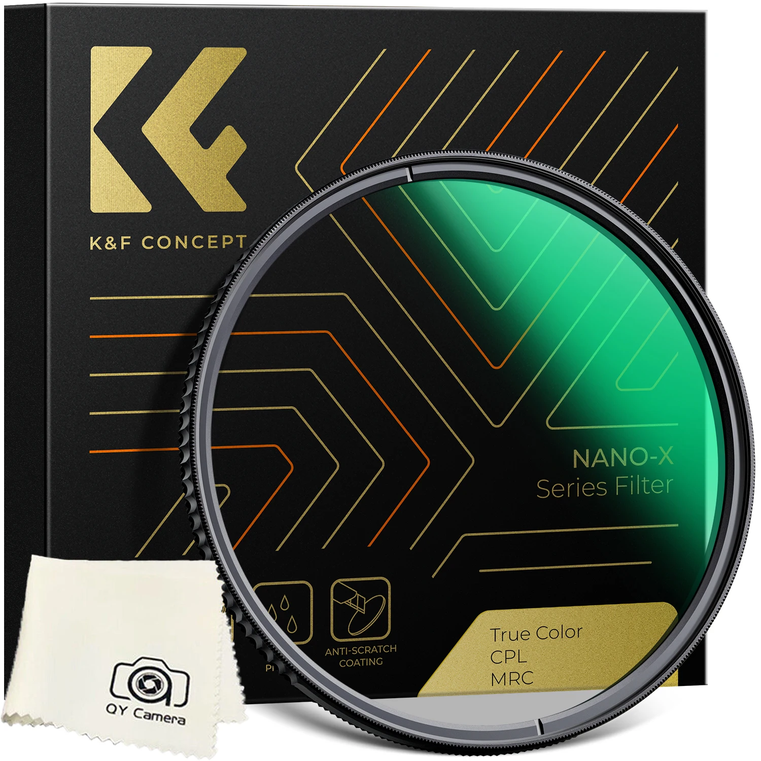

K&F Concept 67mm True Color CPL Filter 58mm 82mm Color Fidelity Circular Polarizer Filter NANO-X 49mm 52mm 55mm 77mm 62mm 72mm