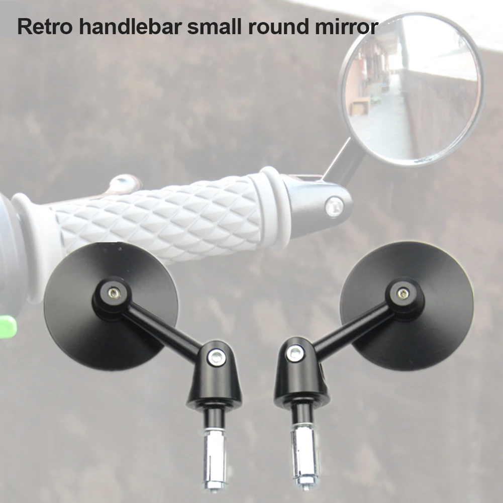 2Pcs Motorcycle Rearview Mirror Handle Bar End Mount Retro Mirror Reflector Motorbike Rear View Mirror Modified Accessories
2Pcs Motorcycle Rearview Mirror Handle Bar End Mount Retro Mirror Reflector Motorbike Rear View Mirror Modified Accessories