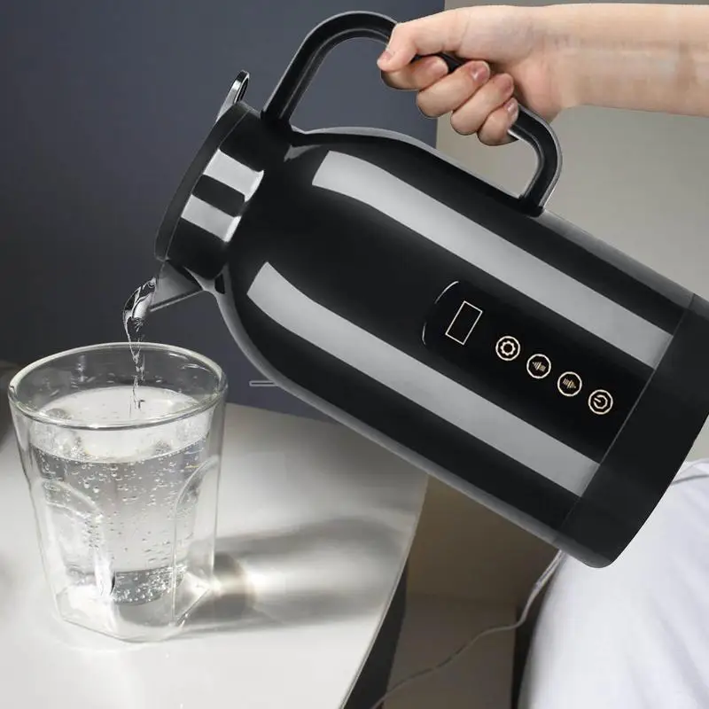 Portable Black Car Kettle 1150ml 12V/24V Car Heating Kettle Heating Cup For Car Strong Sealing Touch Screen Temperature Control
Portable Black Car Kettle 1150ml 12V/24V Car Heating Kettle Heating Cup For Car Strong Sealing Touch Screen Temperature Control