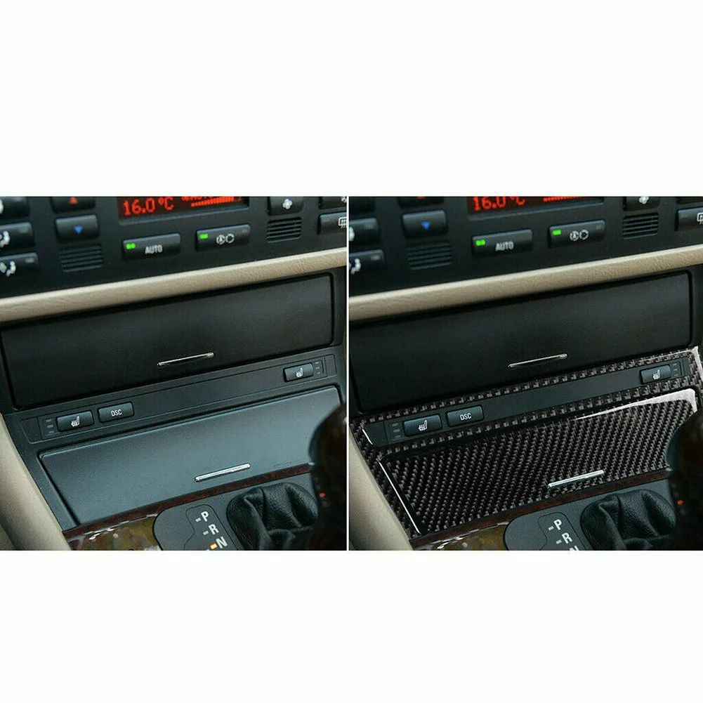 RHD Storage Trim Carbon Fiber Console Cover Fit For BMW E46 1998-2006 2pcs 3 Series Accessories Black Practical
RHD Storage Trim Carbon Fiber Console Cover Fit For BMW E46 1998-2006 2pcs 3 Series Accessories Black Practical
