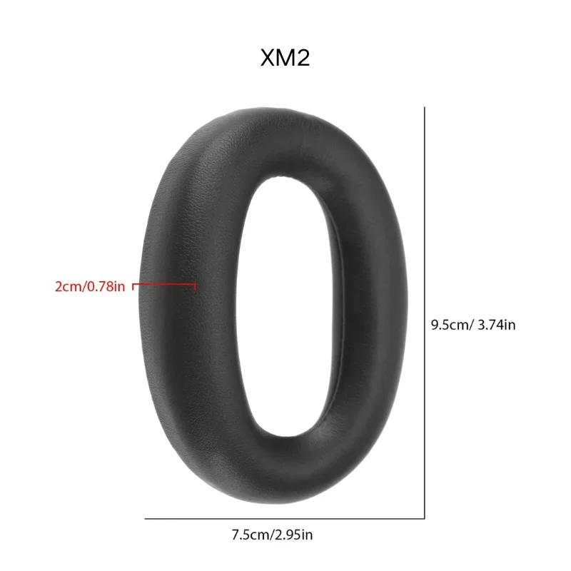 Replacement Ear Pads Memory Foam Ear Pads Headphone Leather Case for Sony WH-1000XM4 WH-1000XM5 WH-1000XM3 WH-1000XM2 Headphones Replacement Ear Pads Memory Foam Ear Pads Headphone Leather Case for Sony WH-1000XM4 WH-1000XM5 WH-1000XM3 WH-1000XM2 Headphones