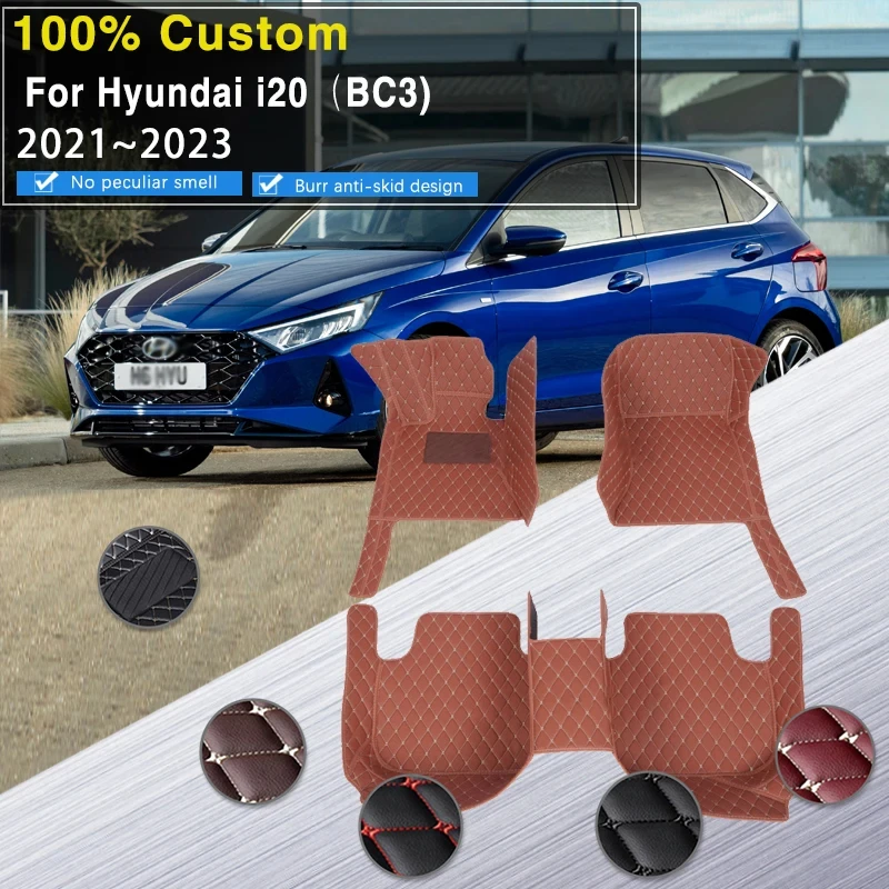 For Hyundai i20 BC3 2021 2022 2023 5seat Car Floor Mats Dustproof Rug Europe Version Carpets Alfombrillas Coche Car Accessories
For Hyundai i20 BC3 2021 2022 2023 5seat Car Floor Mats Dustproof Rug Europe Version Carpets Alfombrillas Coche Car Accessories