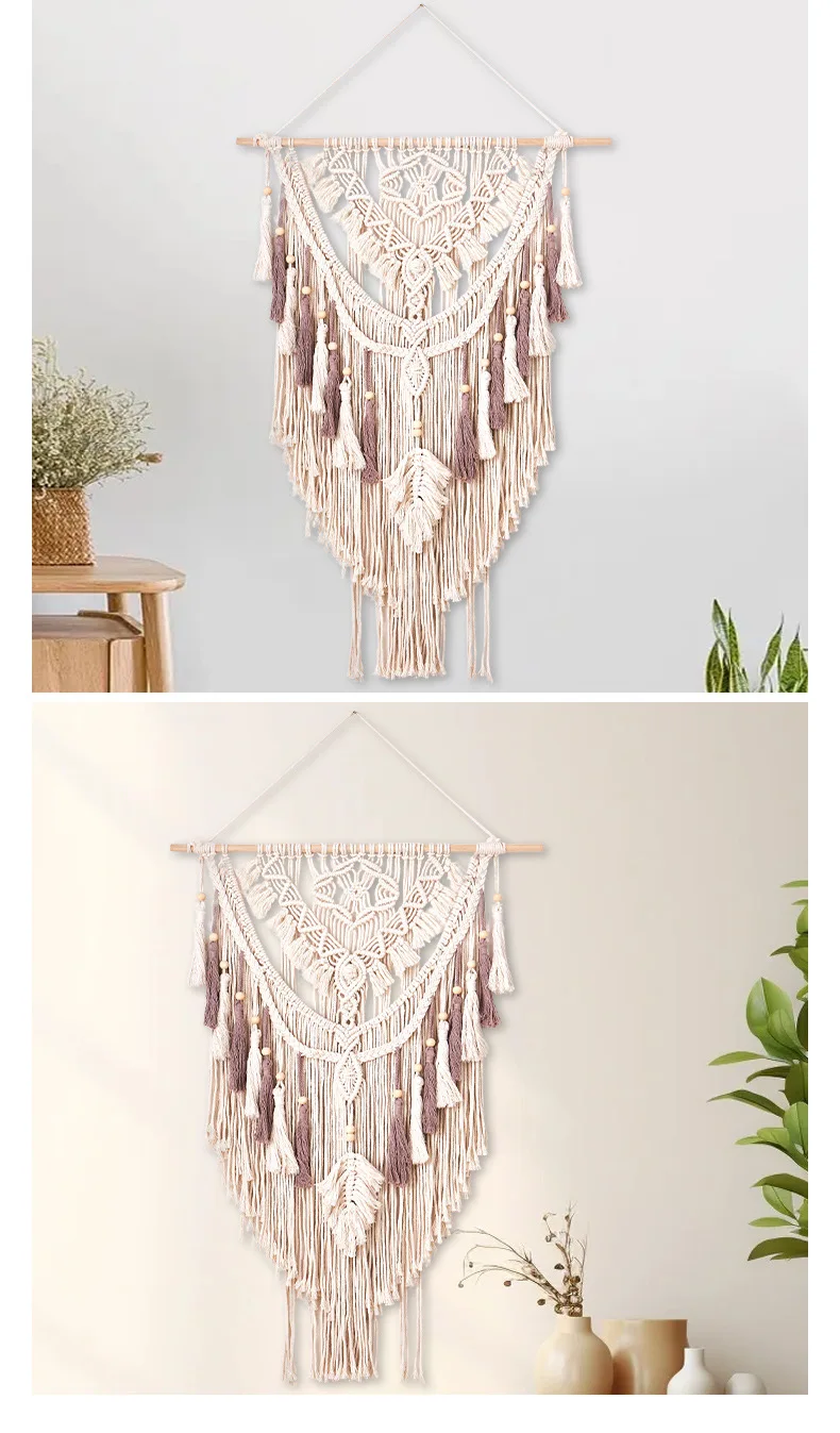 Instagram Style Tassel Tapestry - Creative Bohemian Pendant 7 Sa4ebf10f16cf4171b6518a8b316b893dH