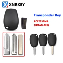 XNRKEY Transponder Chip Key PCF7939MA Chip for Renault Car Key HU136 VAC102 VA2 Blade
XNRKEY Transponder Chip Key PCF7939MA Chip for Renault Car Key HU136 VAC102 VA2 Blade
