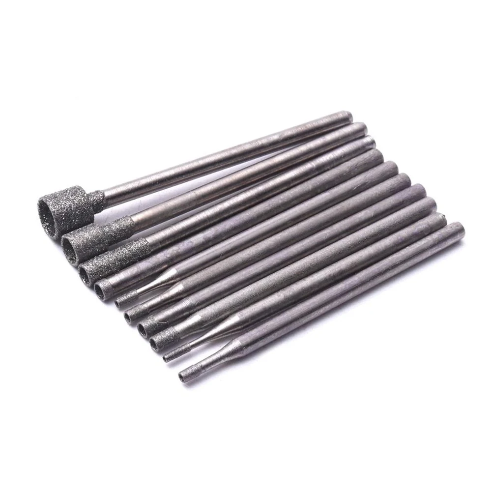Grinding Head Burr Core 0.8-5mm 42-45mm Length Electroplated Silver Engraving Engraving Head
Grinding Head Burr Core 0.8-5mm 42-45mm Length Electroplated Silver Engraving Engraving Head