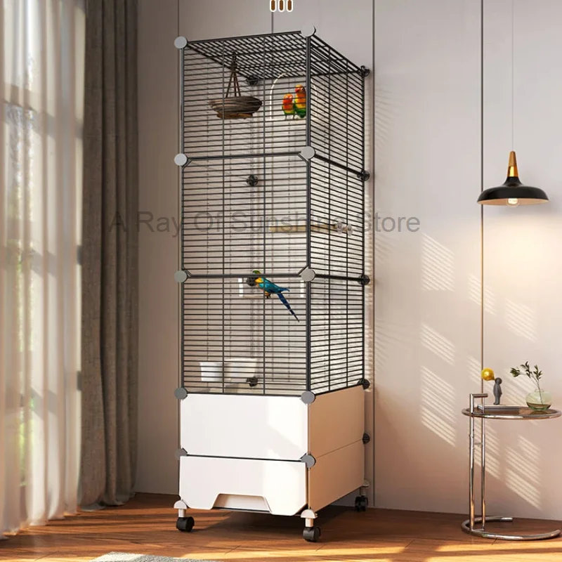 Rat Accessories Parrot Bird Cage Aviary Rabbit Courtyard Bird Cage Habitat Speciality Jaula Decorativa Pet Products RR50BC
Rat Accessories Parrot Bird Cage Aviary Rabbit Courtyard Bird Cage Habitat Speciality Jaula Decorativa Pet Products RR50BC