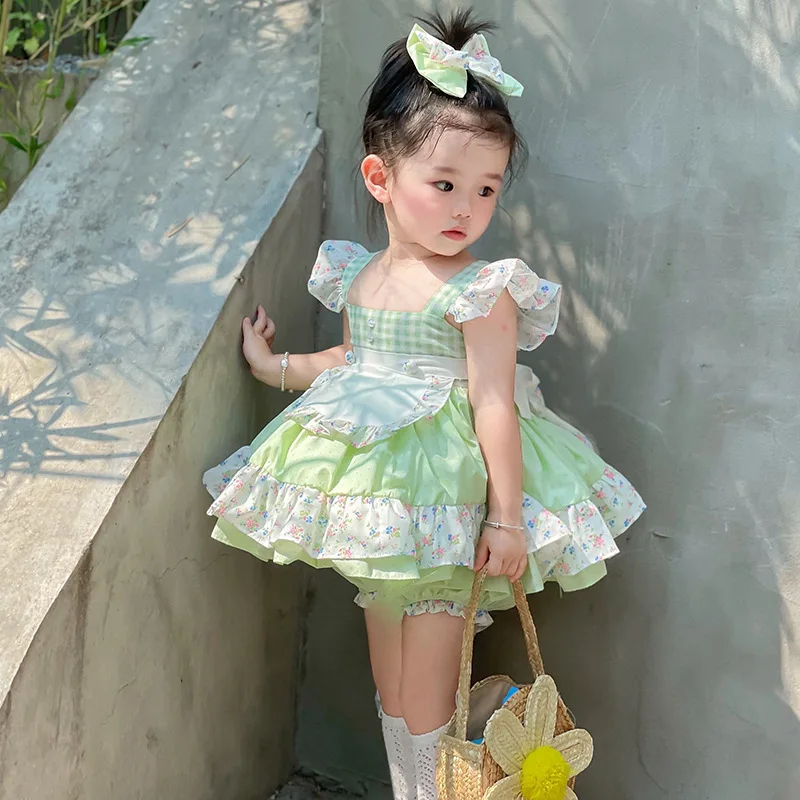 Kids Dress for Girls Baby Lolita Birthday Party Dress Baby Cotton Floral Wedding Dress Princess Vestido Summer Costume for Girls
Kids Dress for Girls Baby Lolita Birthday Party Dress Baby Cotton Floral Wedding Dress Princess Vestido Summer Costume for Girls