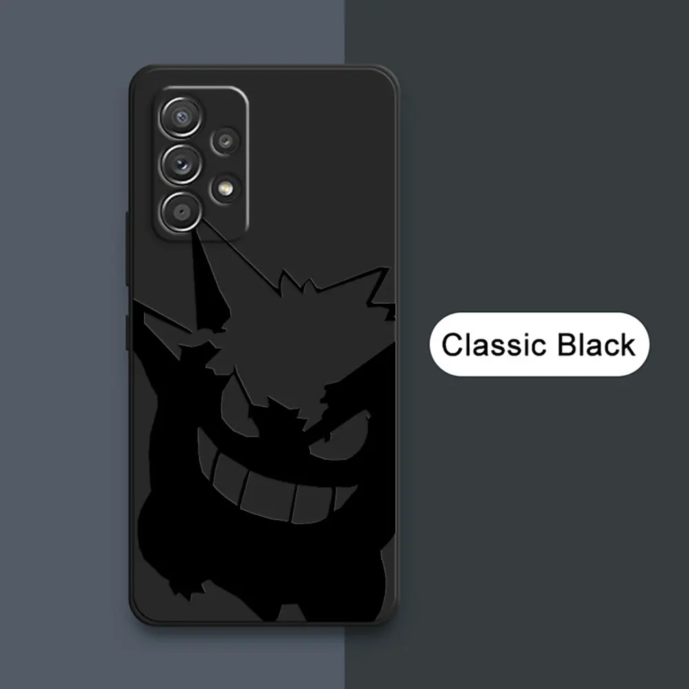 Line Pokemons Cartoon A56 Case For Samsung Galaxy A55 A54 A53 A36 A35 A34 A52 A72 A32 A51 A26 A56 5G Square Silicone Phone Cover Line Pokemons Cartoon A56 Case For Samsung Galaxy A55 A54 A53 A36 A35 A34 A52 A72 A32 A51 A26 A56 5G Square Silicone Phone Cover