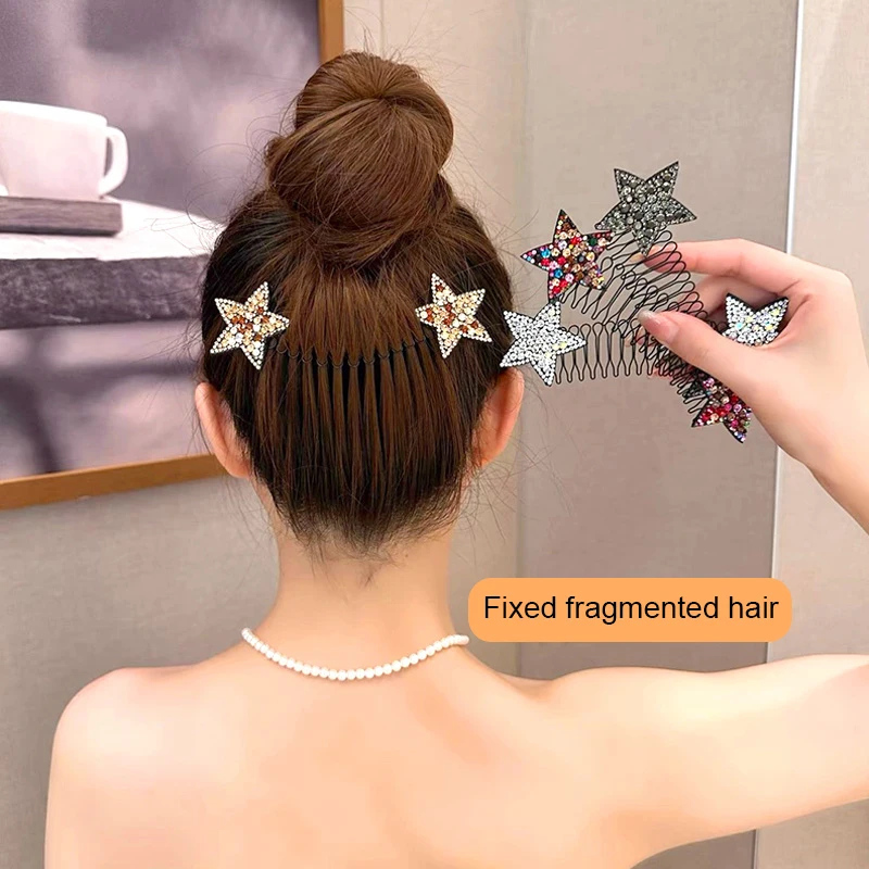 

Children's Invisible Broken Hair Hairpin Adult Tiara Tools Curve Needle Bangs Fixed U Shape Insert Hair Styling Comb Accessories