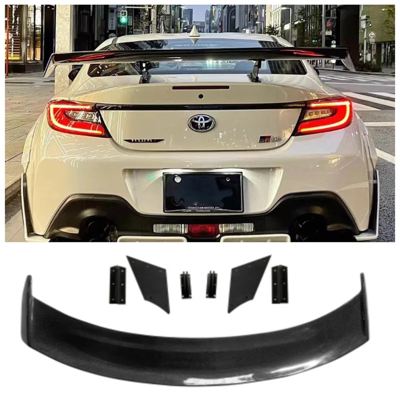GT Style Fits For Toyota GR86 Subaru BRZ 2020 2021 2022 2023 High Quality Carbon Fiber & FPR Primer Rear Trunk Lip Spoiler Wing
GT Style Fits For Toyota GR86 Subaru BRZ 2020 2021 2022 2023 High Quality Carbon Fiber & FPR Primer Rear Trunk Lip Spoiler Wing