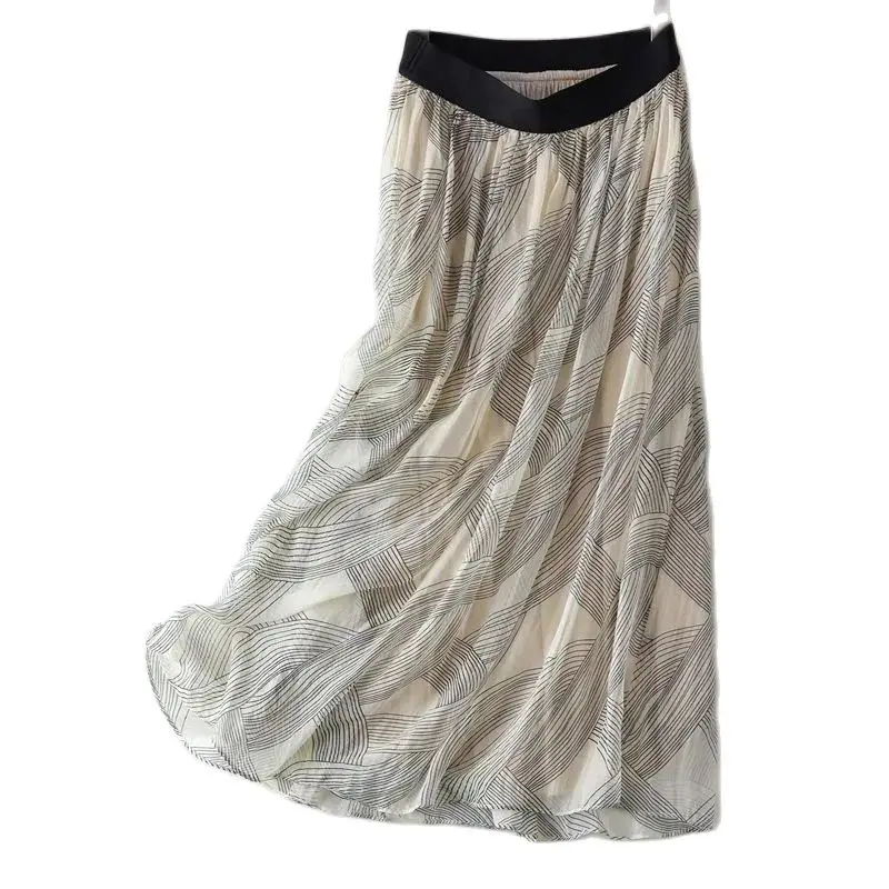 2024 New Spring Summer Korean Boho Skirt For Women Clothes Casual Elastic Clothes High Waist Beach Skirts WI1511
2024 New Spring Summer Korean Boho Skirt For Women Clothes Casual Elastic Clothes High Waist Beach Skirts WI1511