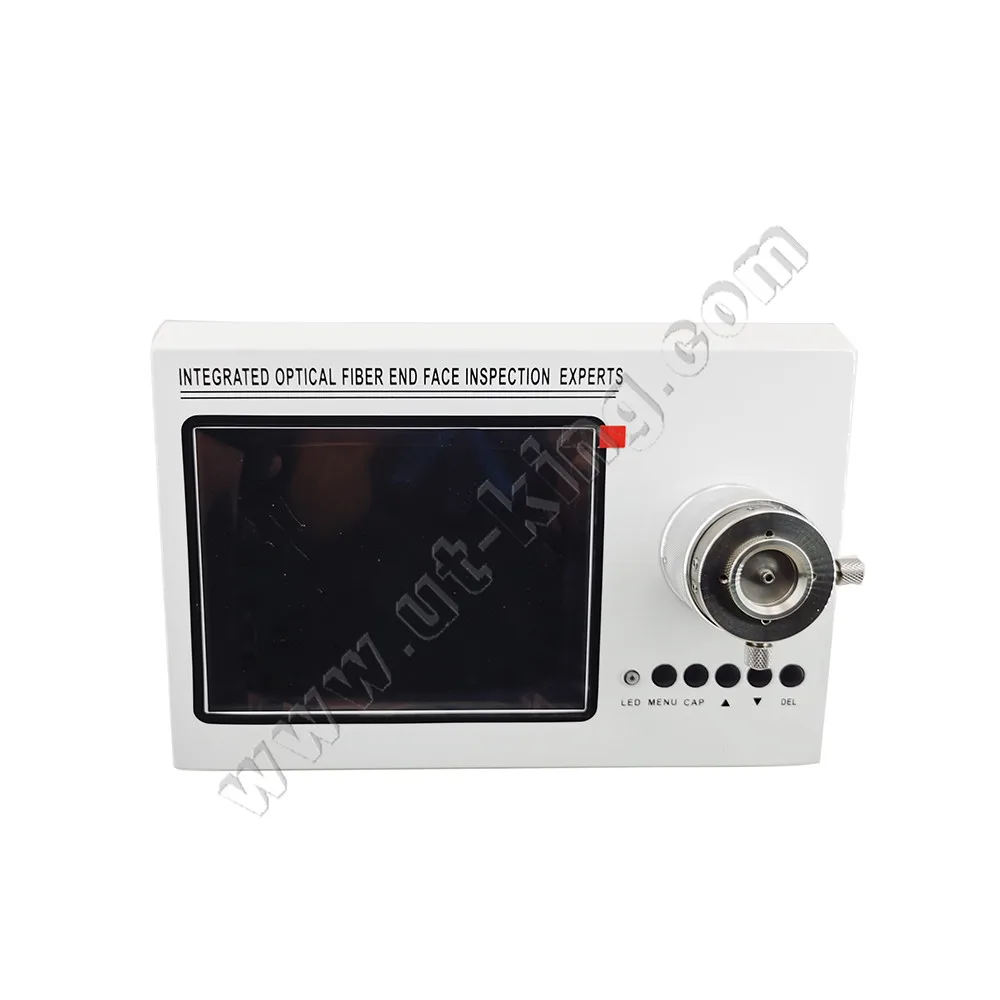 Integrated Optical Fiber End Face Inspection Experts Detector 200X/ 400X Optical Fiber Microscope
Integrated Optical Fiber End Face Inspection Experts Detector 200X/ 400X Optical Fiber Microscope