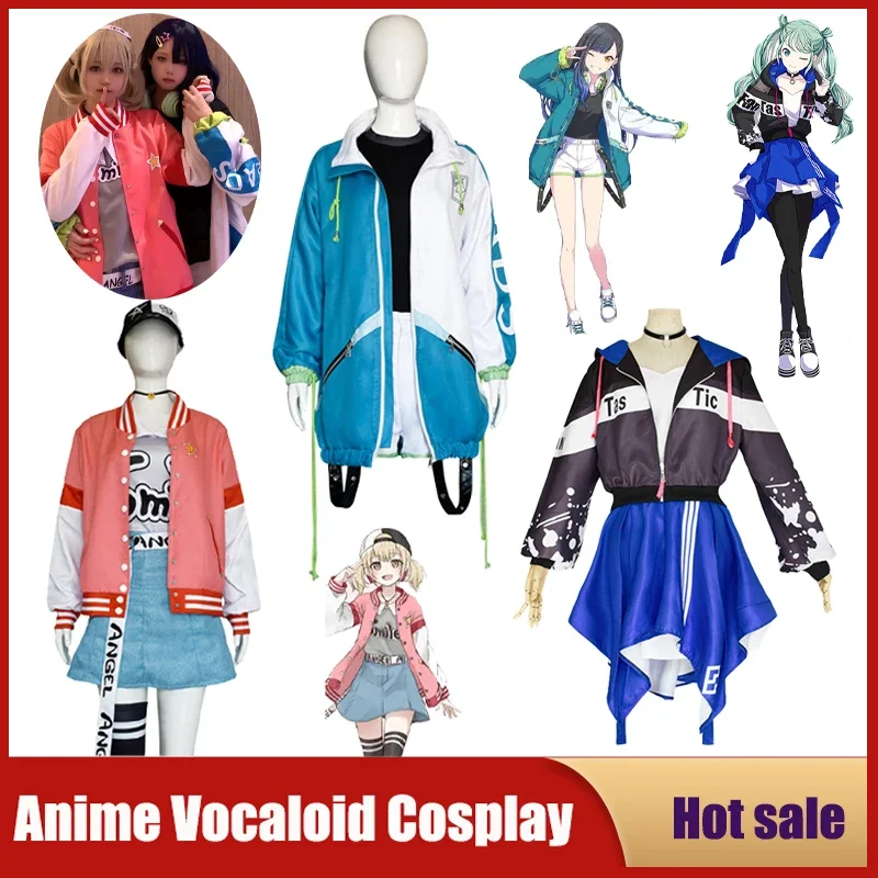 Game Project Sekai Colorful Stage Feat Cosplay Costume Anime Vocaloid Shiraishi An Vivid BAD SQUAD Wig Halloween Party Uniforms
Game Project Sekai Colorful Stage Feat Cosplay Costume Anime Vocaloid Shiraishi An Vivid BAD SQUAD Wig Halloween Party Uniforms