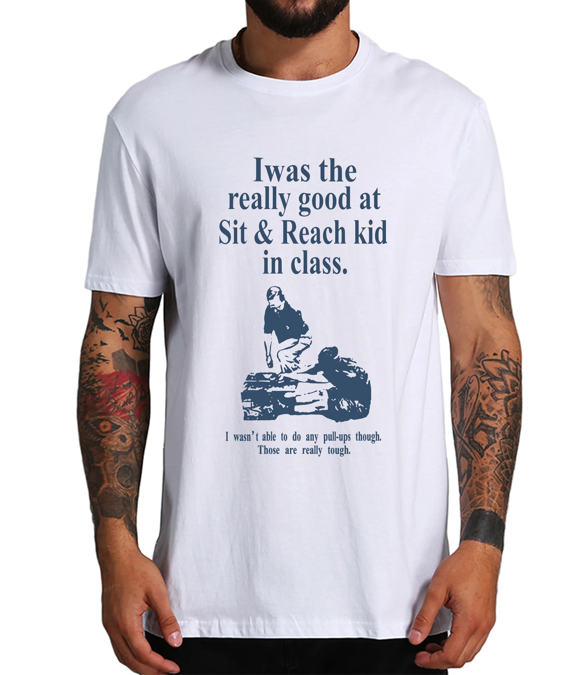 male top tees I Was The Really Good At Sit And Reach Kid T Shirt Vintage 80s 90s Style Y2k Cotton Soft Unisex T-shirt EU Size
male top tees I Was The Really Good At Sit And Reach Kid T Shirt Vintage 80s 90s Style Y2k Cotton Soft Unisex T-shirt EU Size