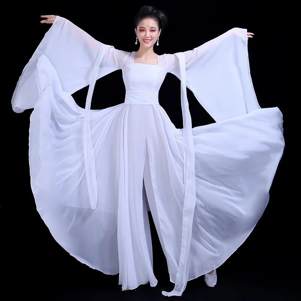 Classical Hanfu Yangko Dance Clothing Women's Chinese Elegant Folk Dance Costume Fan Dance Traditional Hanfu Oriental Dress
Classical Hanfu Yangko Dance Clothing Women's Chinese Elegant Folk Dance Costume Fan Dance Traditional Hanfu Oriental Dress