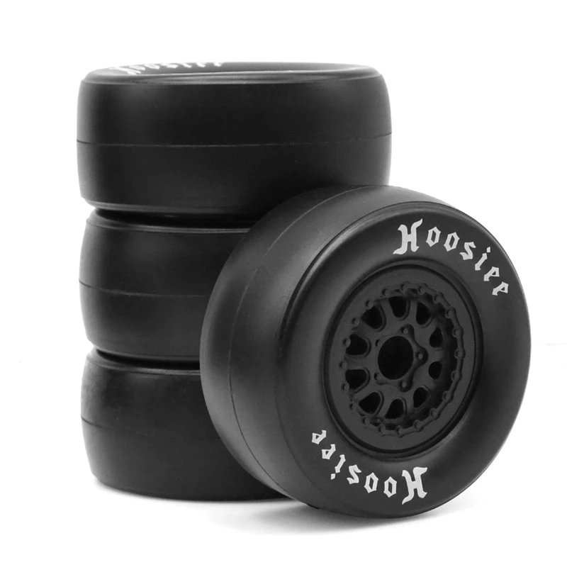 4 PCS Rubber RC Tyres & Wheel Rims Hex Black Plastic RC Accessories For 1:10 On Road 4WD Racing RC Car 105Mm
4 PCS Rubber RC Tyres & Wheel Rims Hex Black Plastic RC Accessories For 1:10 On Road 4WD Racing RC Car 105Mm