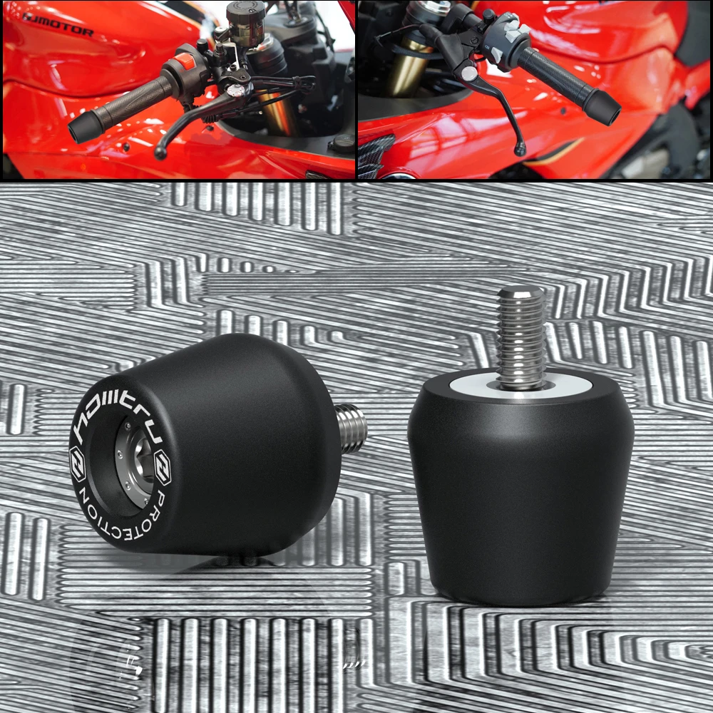 

Motorcycle Handlebars Grips Ends Plug Bar Weights Ends Handlebars Caps For Kawasaki ER-6N ER-6F 2012-2016