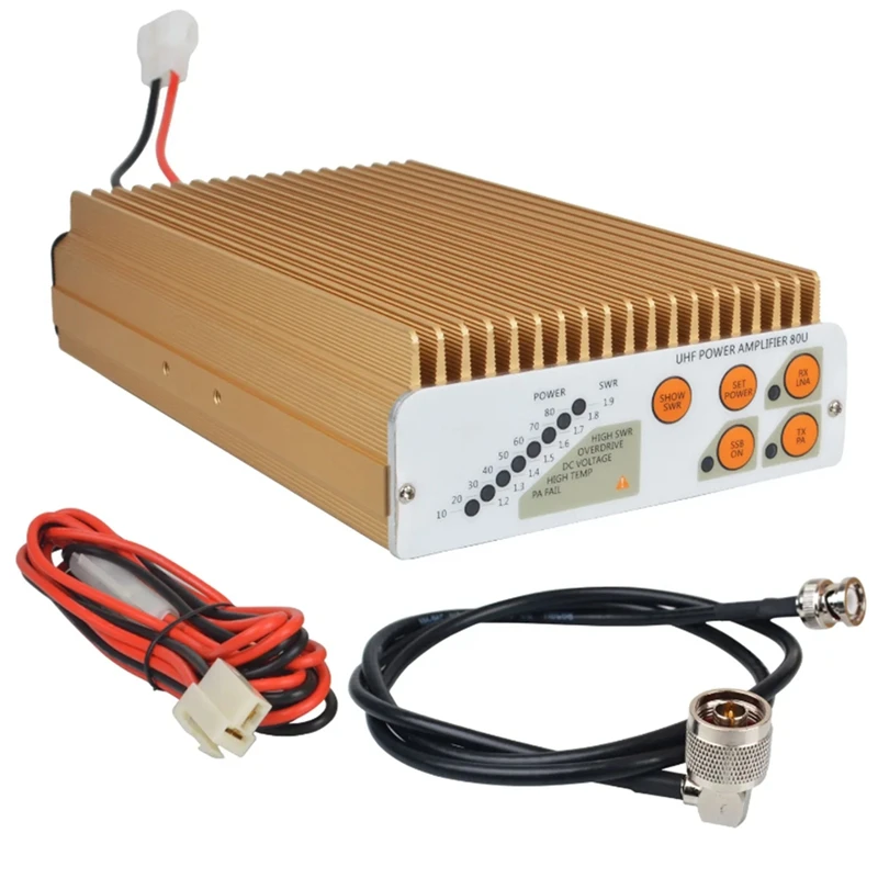 BJ-550 UHF Walkie Talkie Power Amplifier, Power Set Level 10-80W, 1.2-1.9 V. AM, SSB Modulation Mode
BJ-550 UHF Walkie Talkie Power Amplifier, Power Set Level 10-80W, 1.2-1.9 V. AM, SSB Modulation Mode