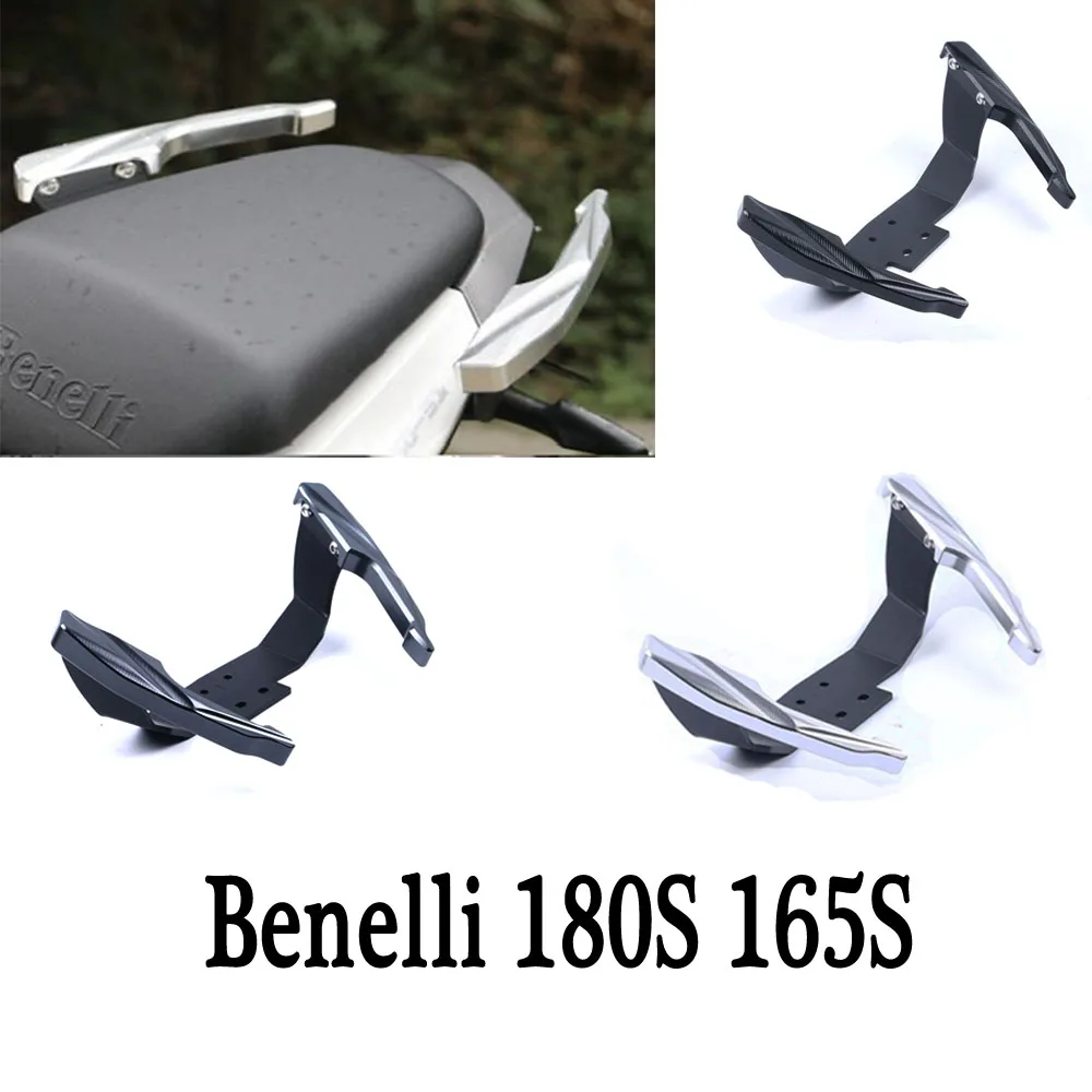 

For Benelli 180S 165S S180 S165 180 S Rear Armrest Aluminum Alloy thickened Horn Armrest Tail Rack Tail Rack
