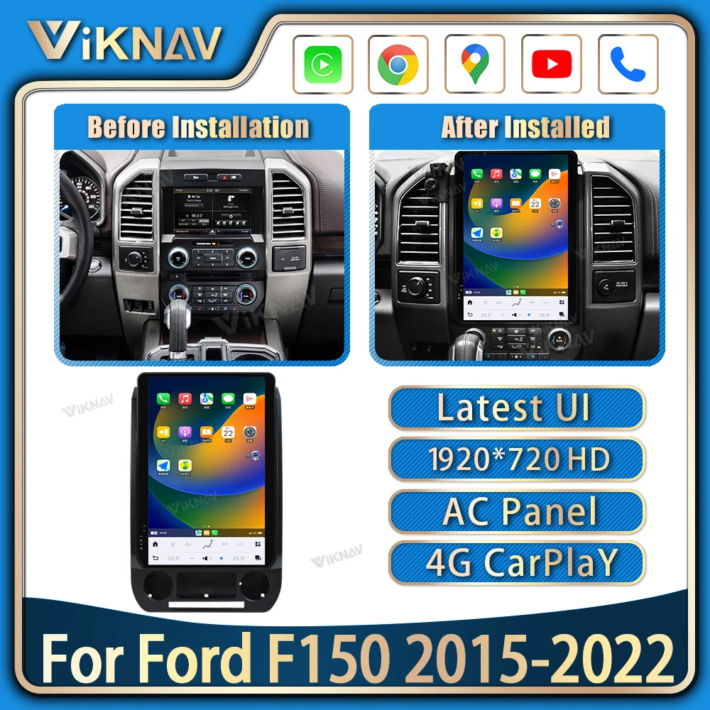 14.4Inch Car Radio For Ford F150 F250 F350 F450 F650 2015-2022 Carplay GPS Navigation Multimedia Stereo Video Player Head Unit
14.4Inch Car Radio For Ford F150 F250 F350 F450 F650 2015-2022 Carplay GPS Navigation Multimedia Stereo Video Player Head Unit
