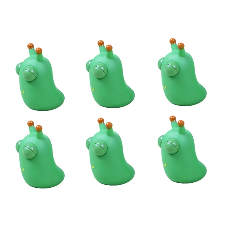 

6Pack Green Bug Toys Popping Out Eyes Squeeze Fun Children's Sensory Fidget Toys Used To Relieve Stress, Anxiety, Autism Durable
