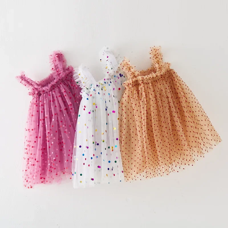 Baby Girl Princess Cotton Strap Dot Tutu Dress Infant Toddler Child Suspender Tulle Dress Casual Summer Baby Clothes 1-7Y
Baby Girl Princess Cotton Strap Dot Tutu Dress Infant Toddler Child Suspender Tulle Dress Casual Summer Baby Clothes 1-7Y