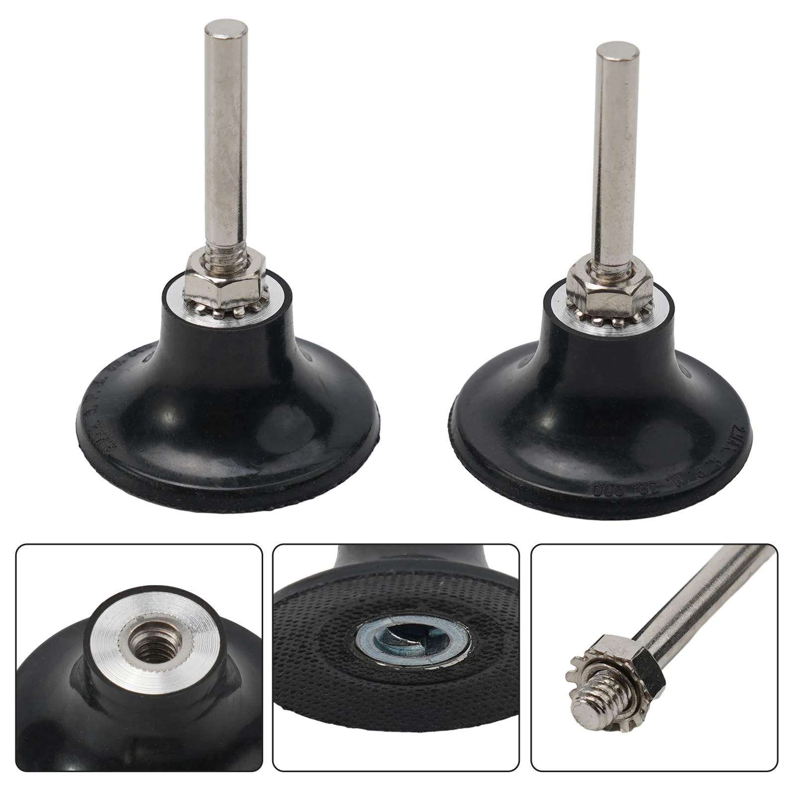 High Quality Disc Pad Holder 2pcs 2Inch Shank Spare Parts Accessories Adapter For Roll-On Disc Grinding Holder
High Quality Disc Pad Holder 2pcs 2Inch Shank Spare Parts Accessories Adapter For Roll-On Disc Grinding Holder