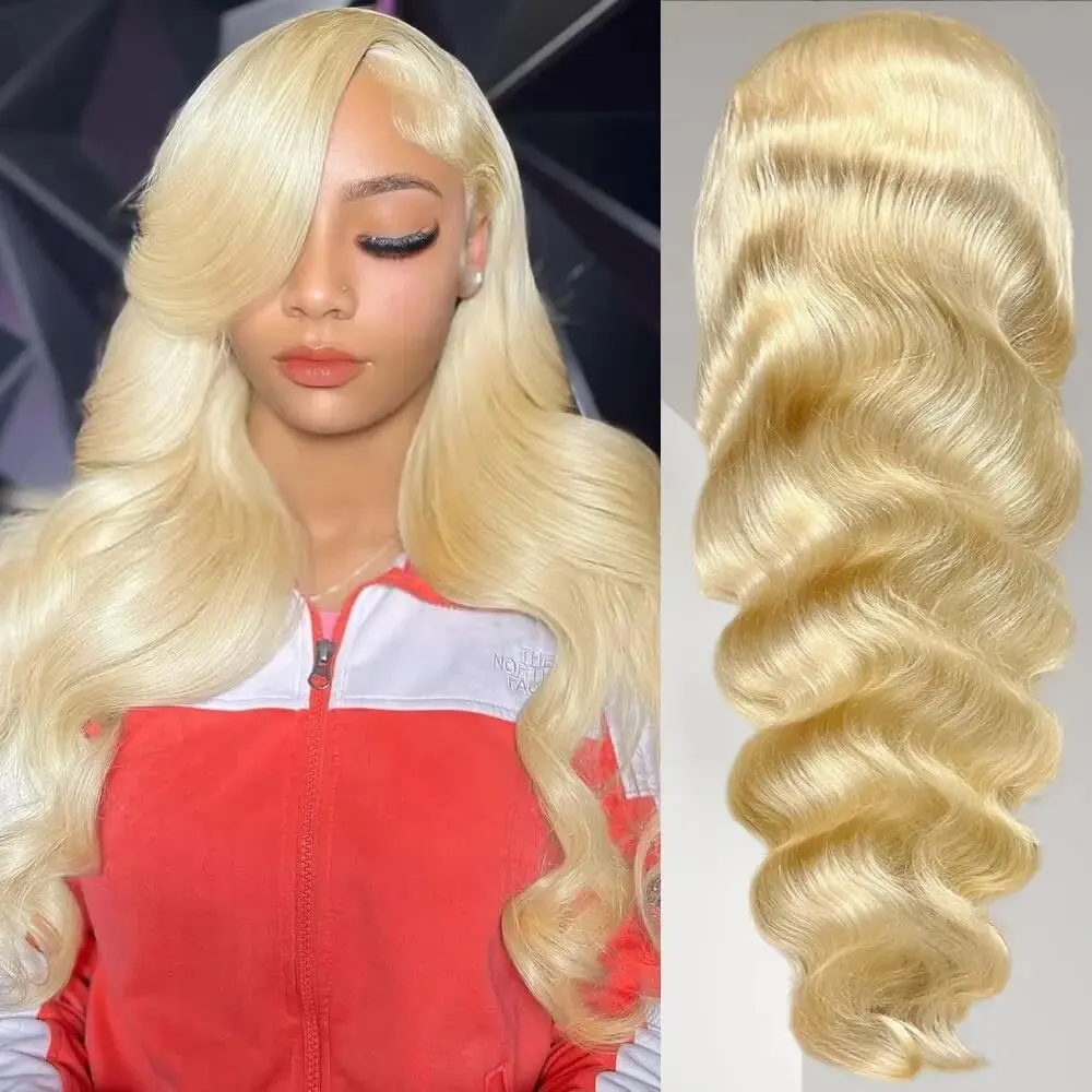 

280 Density 613 Honey Blonde Body Wave Wig 13x4 13x6 HD Lace Frontal Wigs Human Hair Glueless Preplucked Human Wigs Ready And Go