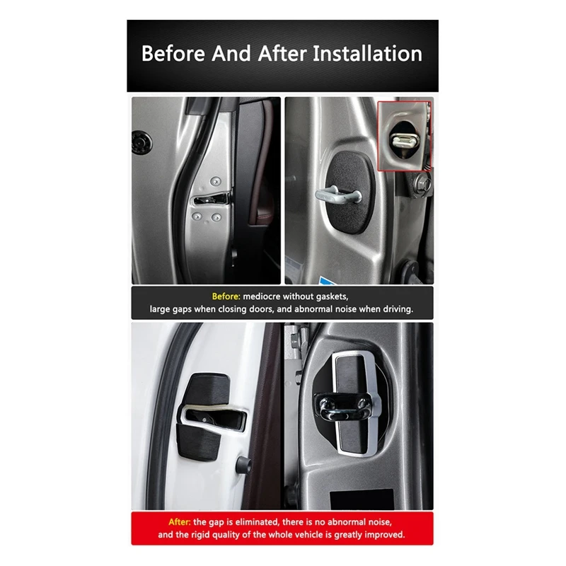 Car TRD Door Stabilizer Latches Stopper Covers For Honda Civic Accord CRV HRV Odyssey Car Door Lock Buckle Protector
Car TRD Door Stabilizer Latches Stopper Covers For Honda Civic Accord CRV HRV Odyssey Car Door Lock Buckle Protector