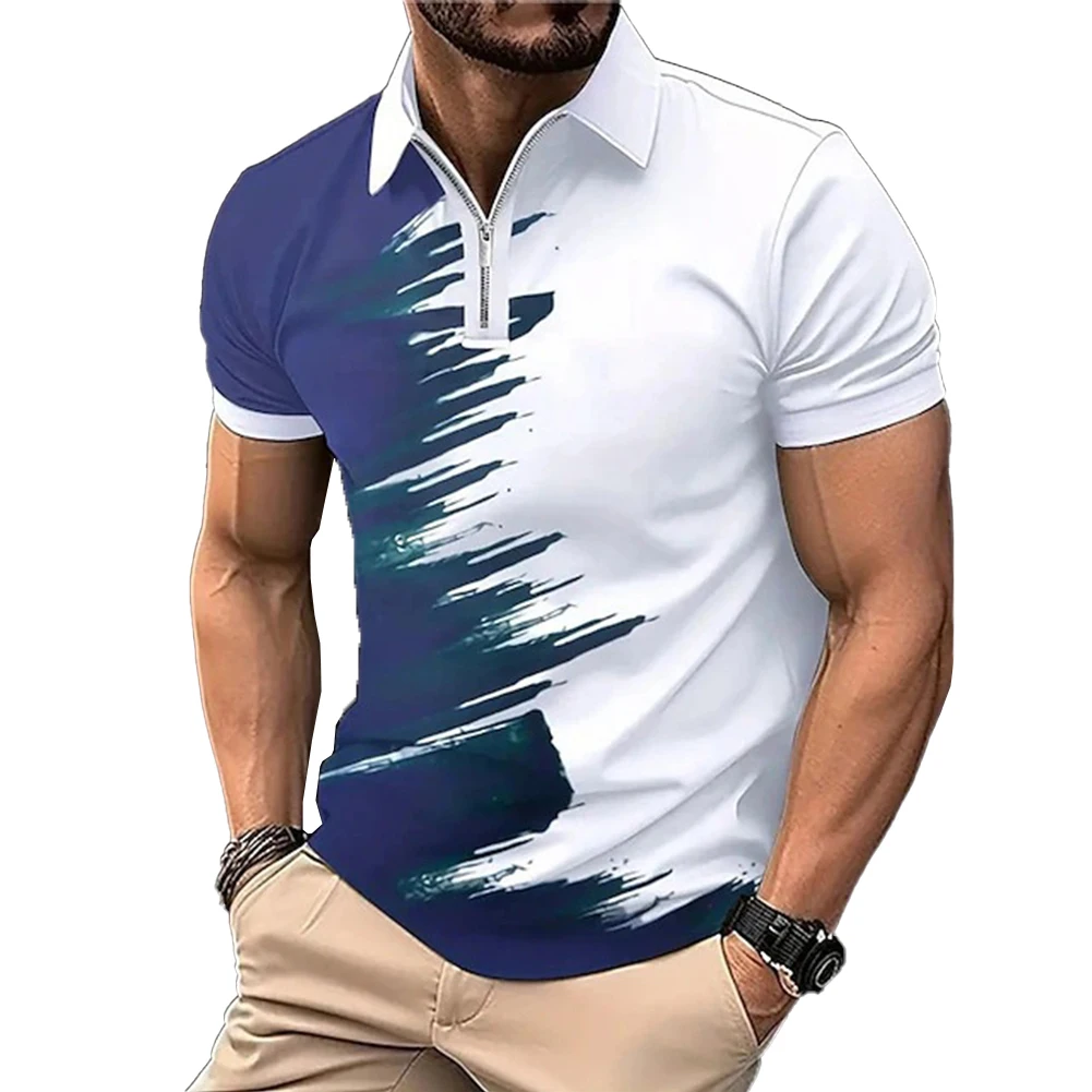 Fashion T Shirt Short Sleeve 3D Print Breathable Business Collar Daily Durable Muscle Skin-friendly Streetwear
Fashion T Shirt Short Sleeve 3D Print Breathable Business Collar Daily Durable Muscle Skin-friendly Streetwear