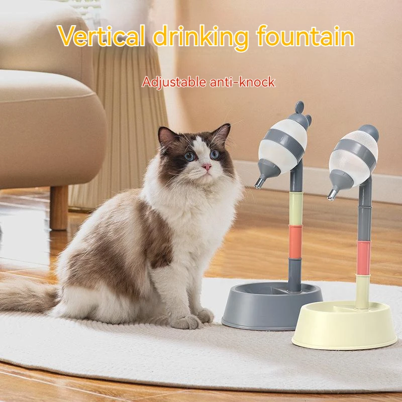 Popular Pet Water Fountain Dog Basin Feeding Cat Bowl Vertical Dog Water Bottle Licking Ball Drinking Fountain Dog Accessories
Popular Pet Water Fountain Dog Basin Feeding Cat Bowl Vertical Dog Water Bottle Licking Ball Drinking Fountain Dog Accessories