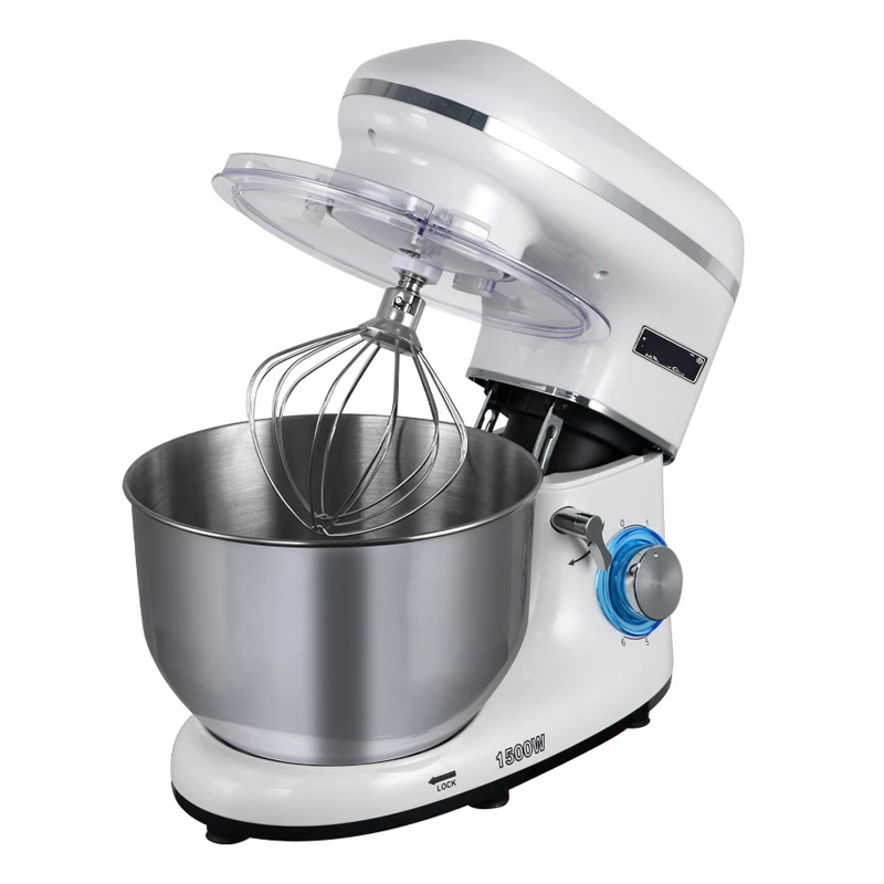 

Multifunctional 5.5l Stand Mixer Fresh Milk Maker Commercial Kneading Mixer Chef Machine Whisk Cream Milk Cover Equipment