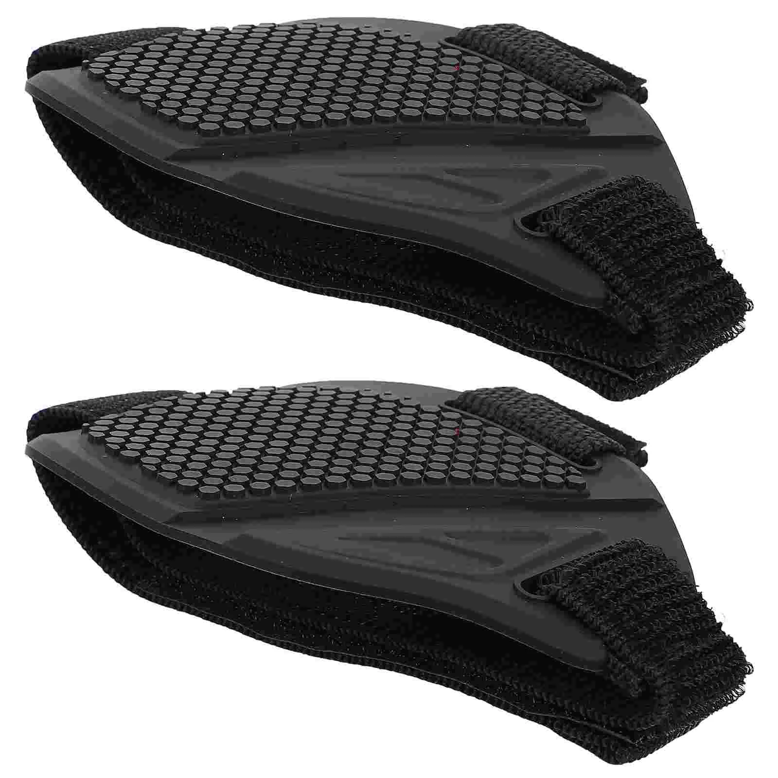 

2 Pcs Gear Shift Shoe Cover Motor Shifting Protector Motorcycle Lever Waterproof Half Rubber