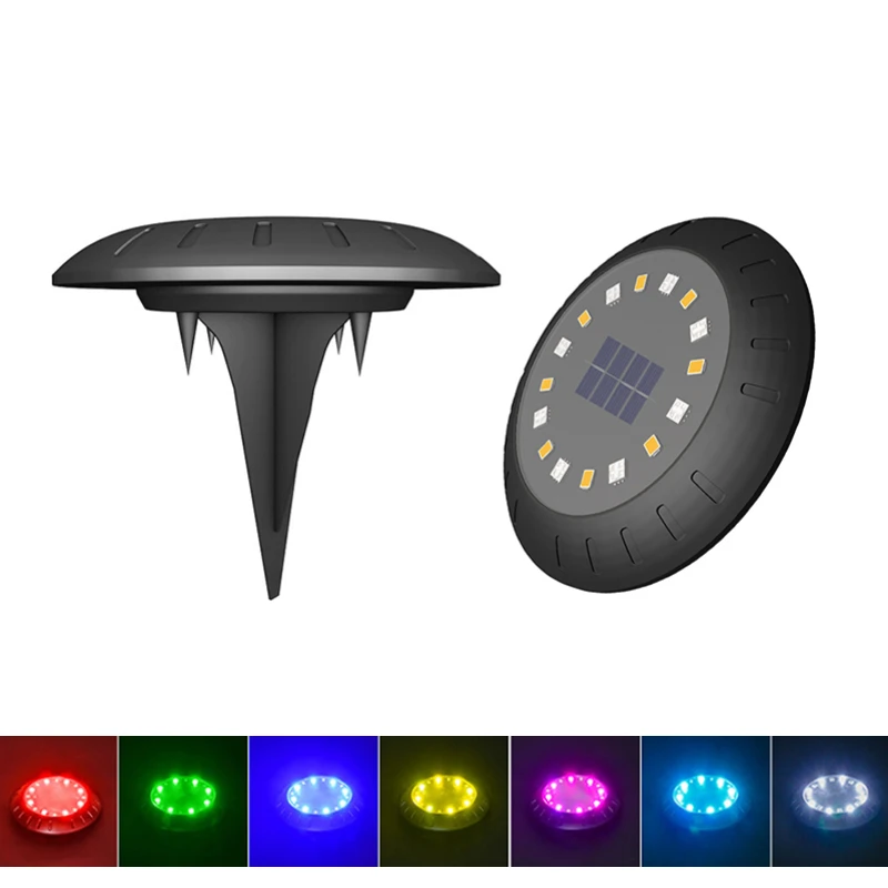 LED Solar Power Disk Light Outdoor Garden Buried Lamp Waterproof Solar Garden Decoration Lamps Pathway Yard Landscape Lighting
LED Solar Power Disk Light Outdoor Garden Buried Lamp Waterproof Solar Garden Decoration Lamps Pathway Yard Landscape Lighting