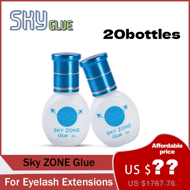 20 Bottles Sky Zone Glue South Korea 1-2s Dry Time Fastest Strongest Eyelash Extensions Glue 5ml Grafting Strong Adhesive Makeup
20 Bottles Sky Zone Glue South Korea 1-2s Dry Time Fastest Strongest Eyelash Extensions Glue 5ml Grafting Strong Adhesive Makeup