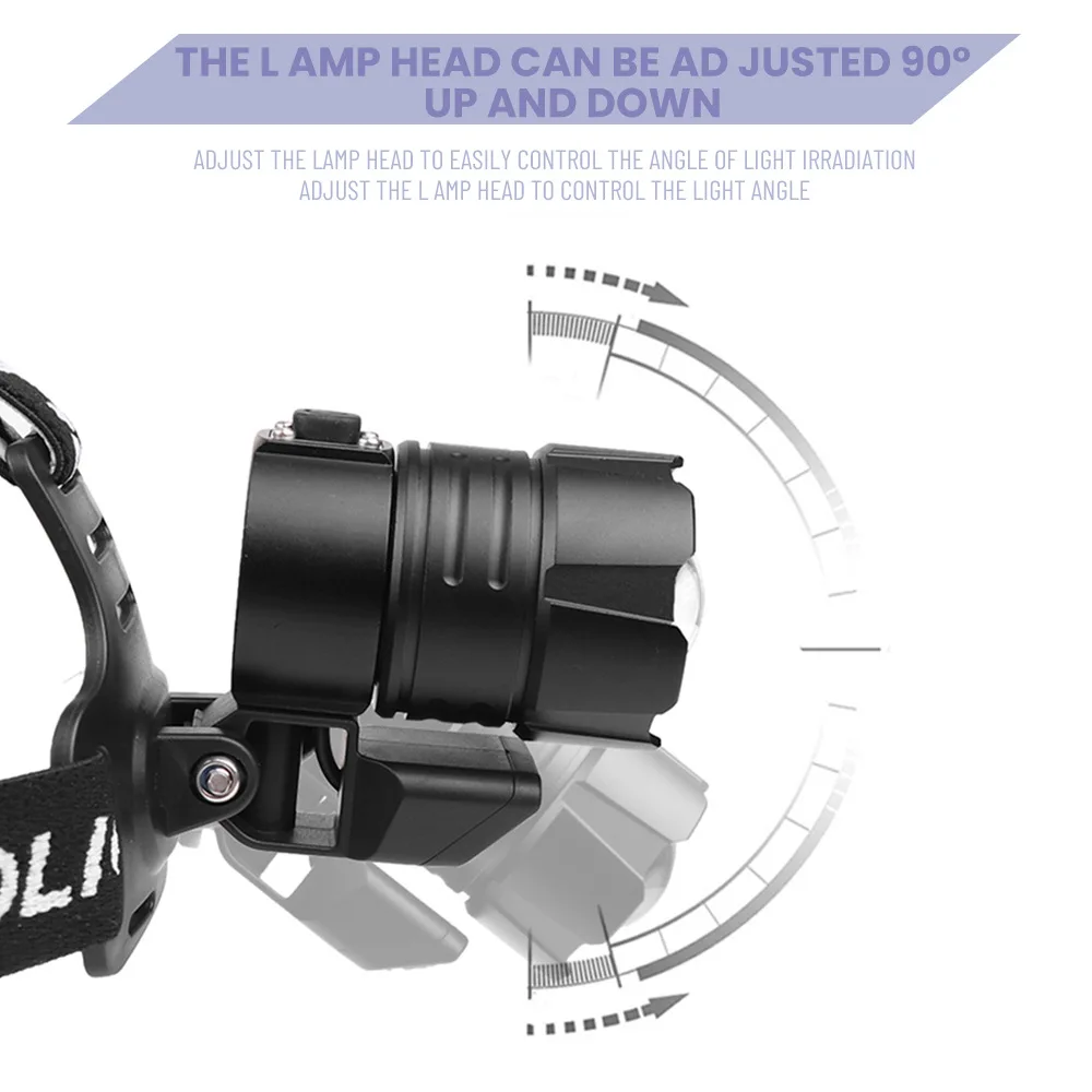 New LED Strong Headlight XHP90+COB Oblique 45 ° Outdoor Night Fishing Lamp USB Charging High Power Lamp
New LED Strong Headlight XHP90+COB Oblique 45 ° Outdoor Night Fishing Lamp USB Charging High Power Lamp