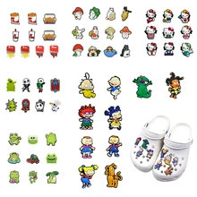 7-12PCS Cartoon Animation PVC Shoe Charms Accessories DIY Shoe Decoration For Croc Jibz Kids Favor X-mas Gift
7-12PCS Cartoon Animation PVC Shoe Charms Accessories DIY Shoe Decoration For Croc Jibz Kids Favor X-mas Gift