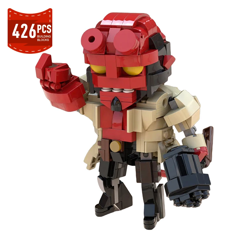 Экшн-фигурка MOC из аниме «Красный монстр», анун рама, строительные блоки, модель для строительства Хэллоуина, ужасный кирпич, игрушка в подарок
Экшн-фигурка MOC из аниме «Красный монстр», анун рама, строительные блоки, модель для строительства Хэллоуина, ужасный кирпич, игрушка в подарок