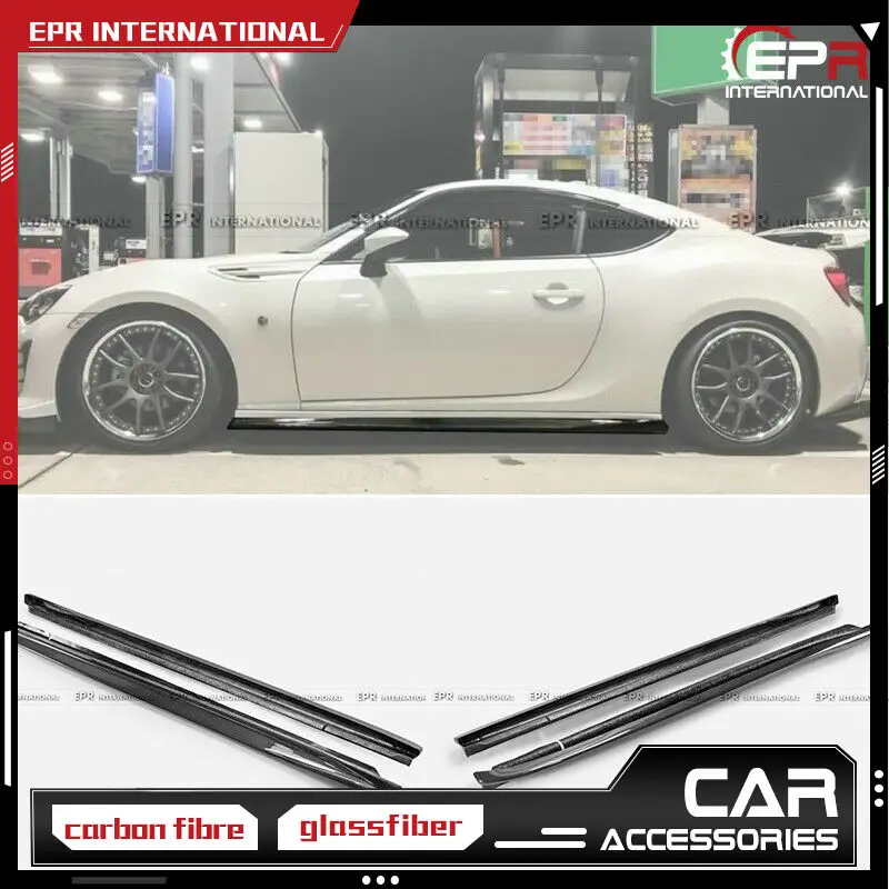 For Toyota FT86 VRS1-Style 2pcs Side Skirt Extension Addon (Fit OE Side Skirt) Carbon Fiber Trim Bodykits
For Toyota FT86 VRS1-Style 2pcs Side Skirt Extension Addon (Fit OE Side Skirt) Carbon Fiber Trim Bodykits