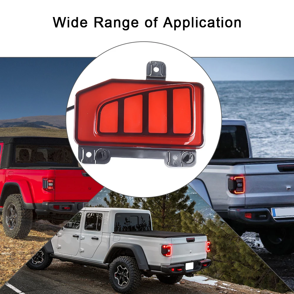 2Pcs LED Rear Fog Lamp For Jeep Gladiator 2019-2022 Car Bumper Brake Light LED Rear Lights Car Accessories
2Pcs LED Rear Fog Lamp For Jeep Gladiator 2019-2022 Car Bumper Brake Light LED Rear Lights Car Accessories