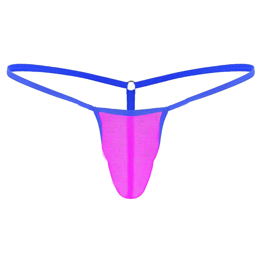 Sexy Men Mesh Low Waisted Shiny Briefs Panties Thin Straps Pouch Thong Underwear Solid Lingerie Lightweight Soft Men's G-string
Sexy Men Mesh Low Waisted Shiny Briefs Panties Thin Straps Pouch Thong Underwear Solid Lingerie Lightweight Soft Men's G-string